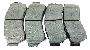 Image of Disc Brake Pad Set (Front) image for your Mazda 626  